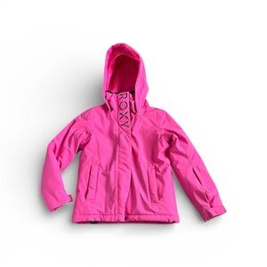 Roxy Kids Vibrant Pink Jacket size 8